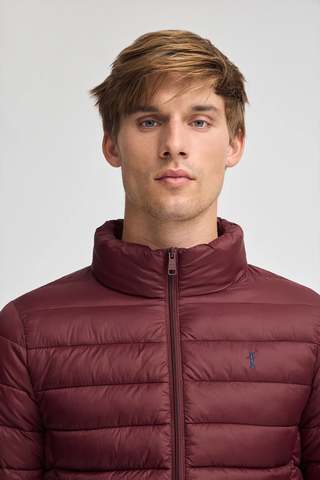 Maroon jacket Chuck Embroidery with Rigby Go logo - Image 2