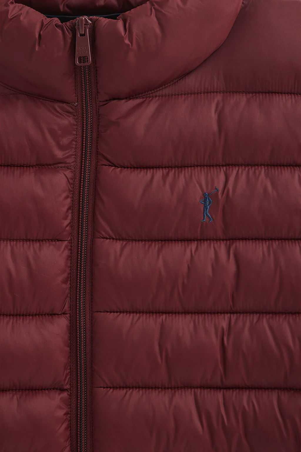 Maroon jacket Chuck Embroidery with Rigby Go logo - Image 6
