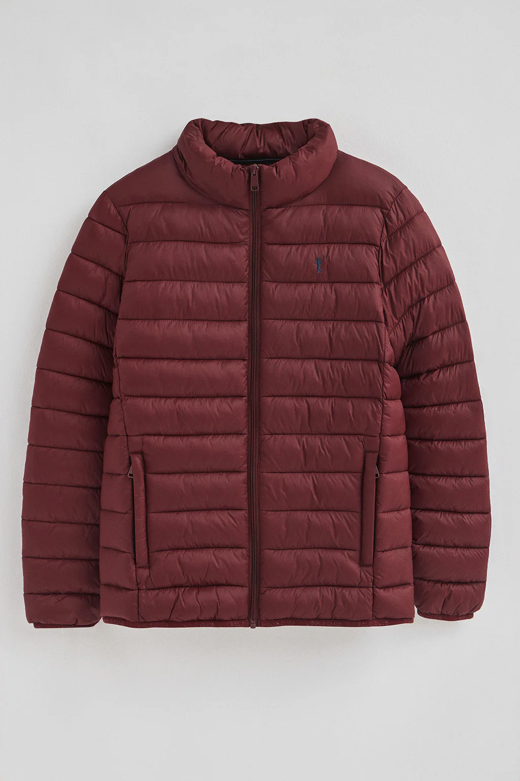 Maroon jacket Chuck Embroidery with Rigby Go logo - Image 8