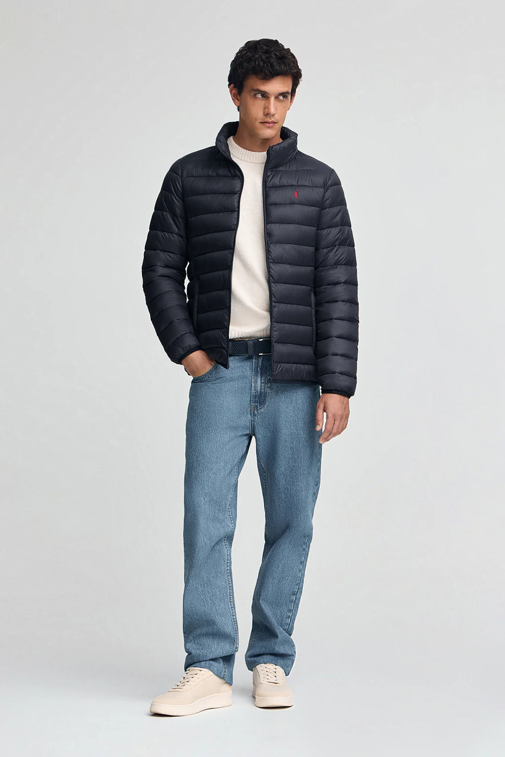 Navy-blue jacket Chuck Embroidery with Rigby Go logo - Image 3