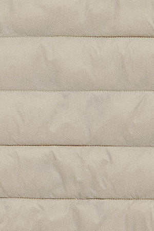 Dark-beige ultralight jacket Cintia with detachable hood and PC embroidery - Image 11