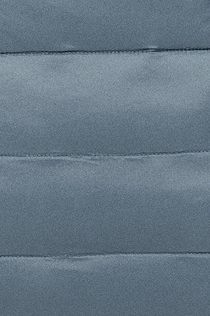 Denim-blue ultralight jacket Cintia with detachable hood and PC embroidery - Image 8