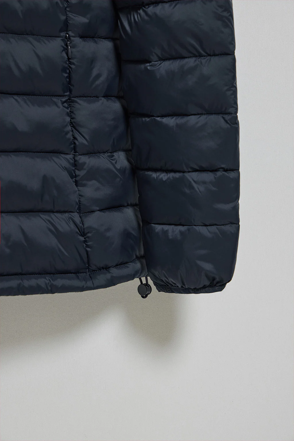 Navy-blue ultralight jacket Cintia with detachable hood and PC embroidery - Image 10