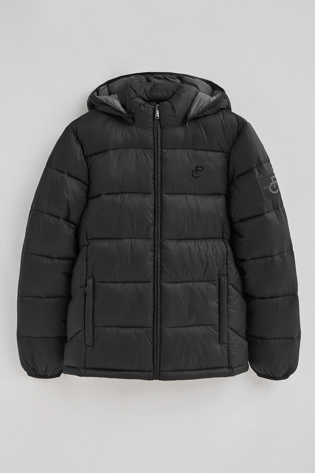 Black jacket Ciro with Polo Club logo - Image 10