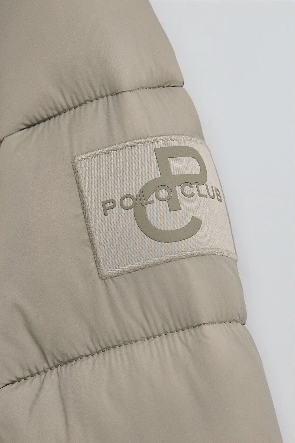 Stone-grey jacket Ciro with Polo Club logo - Image 9