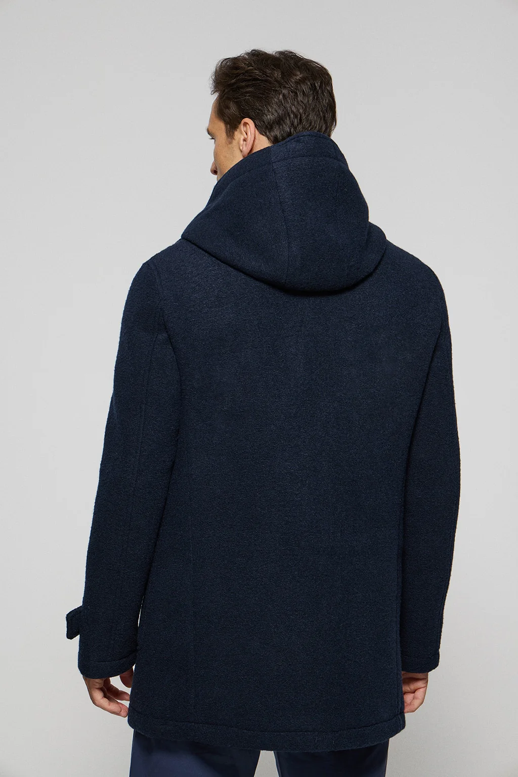 Navy-blue hooded parka Clay with Polo Club details - Image 2