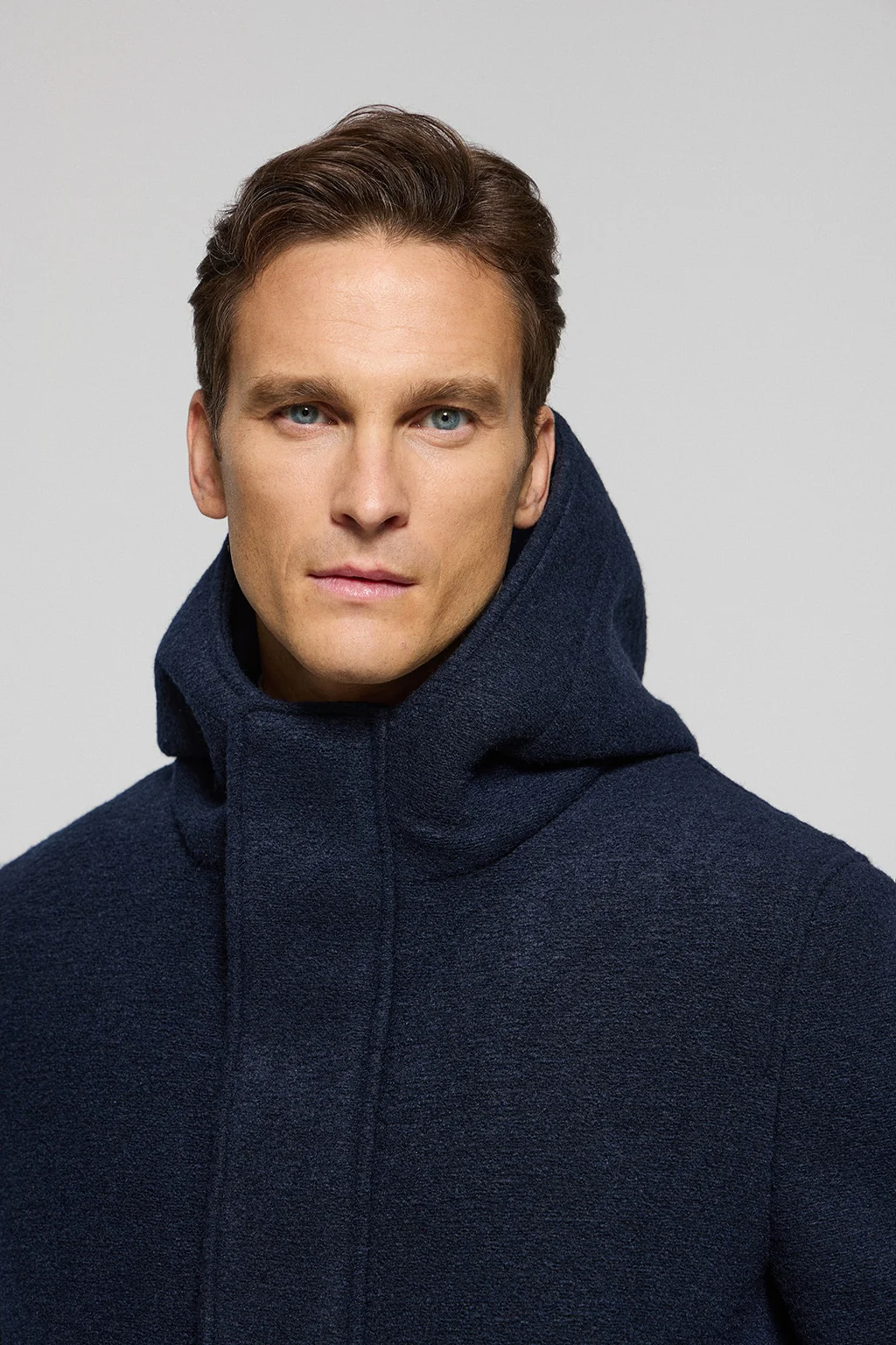 Navy-blue hooded parka Clay with Polo Club details - Image 3