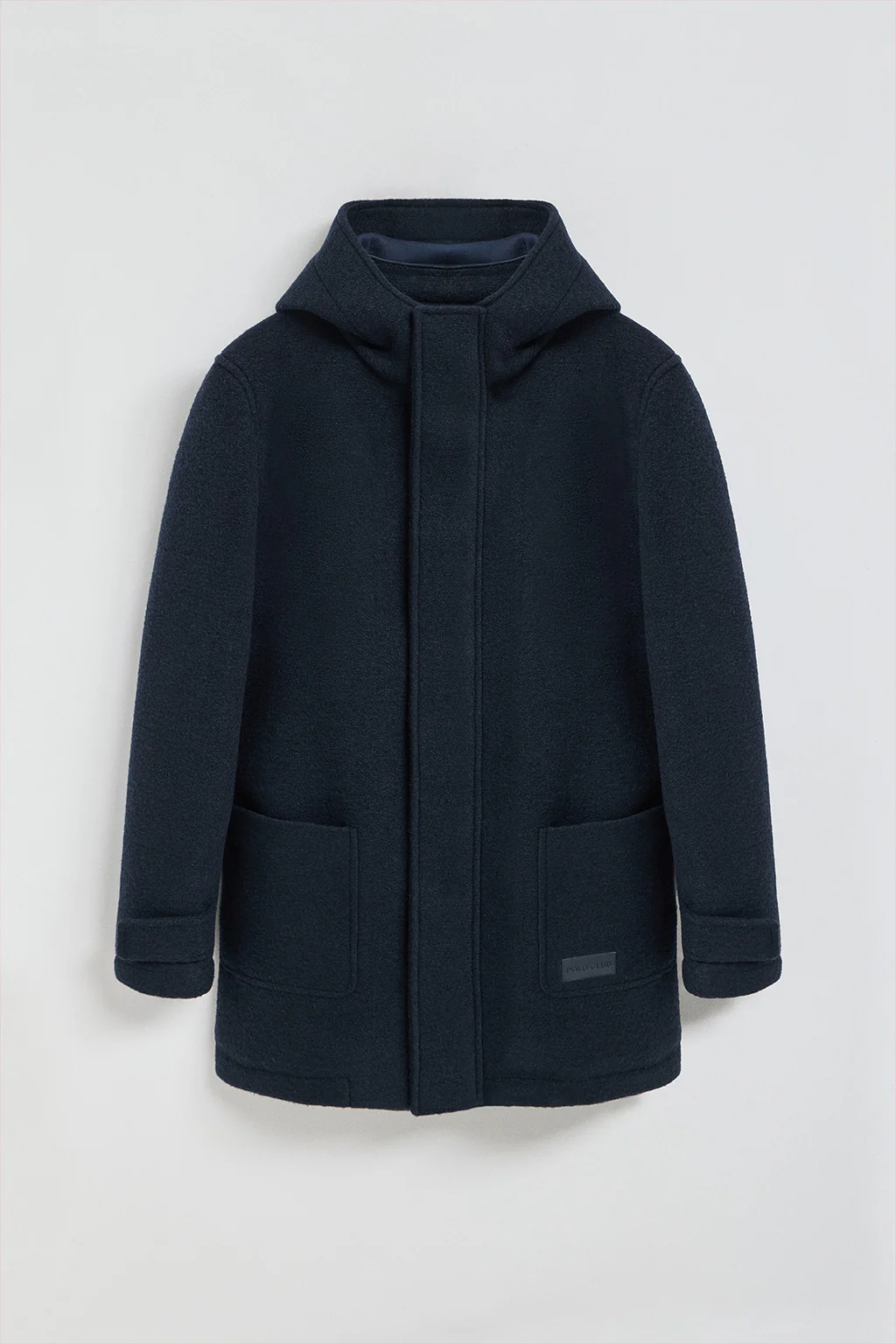 Navy-blue hooded parka Clay with Polo Club details - Image 5
