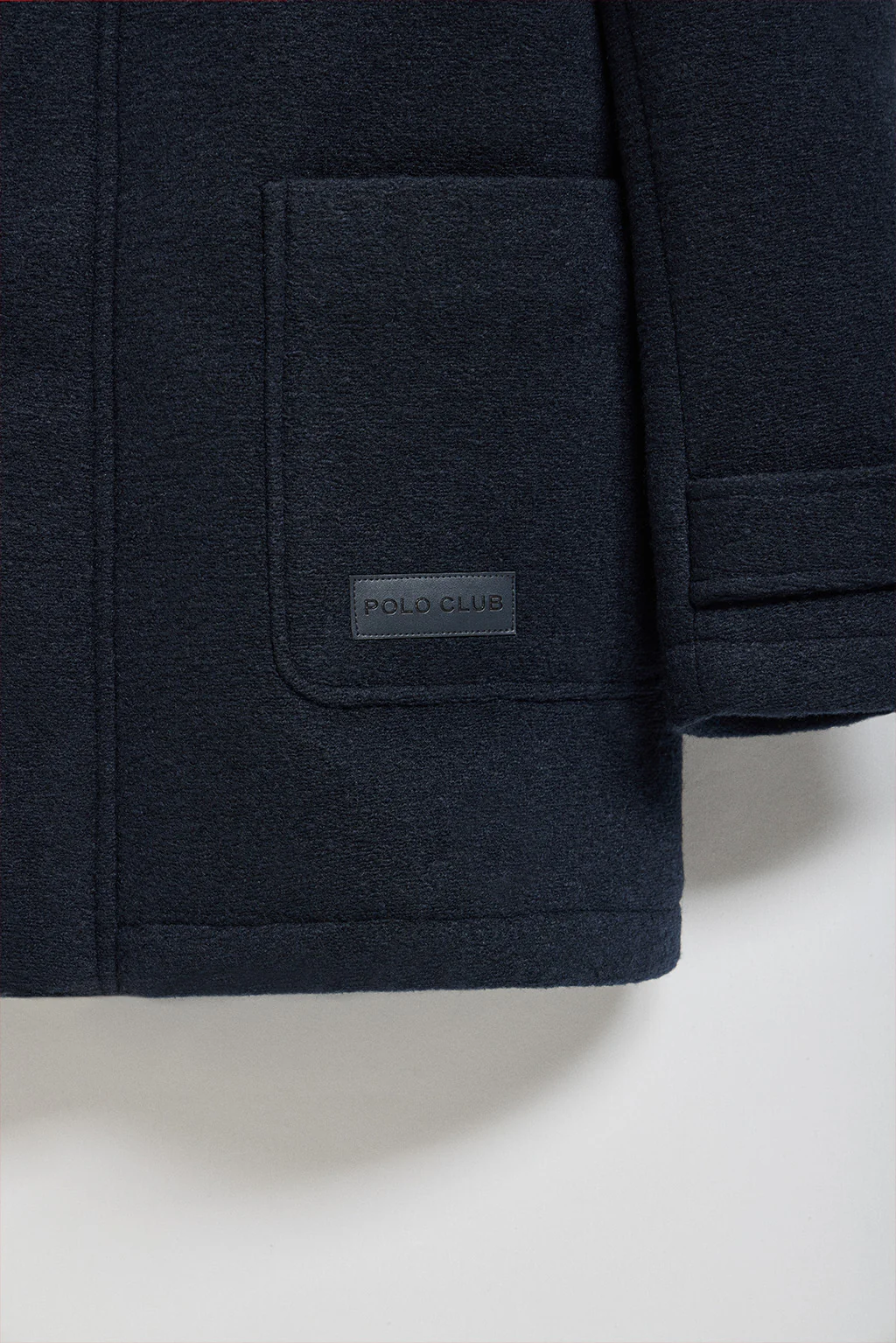 Navy-blue hooded parka Clay with Polo Club details - Image 7