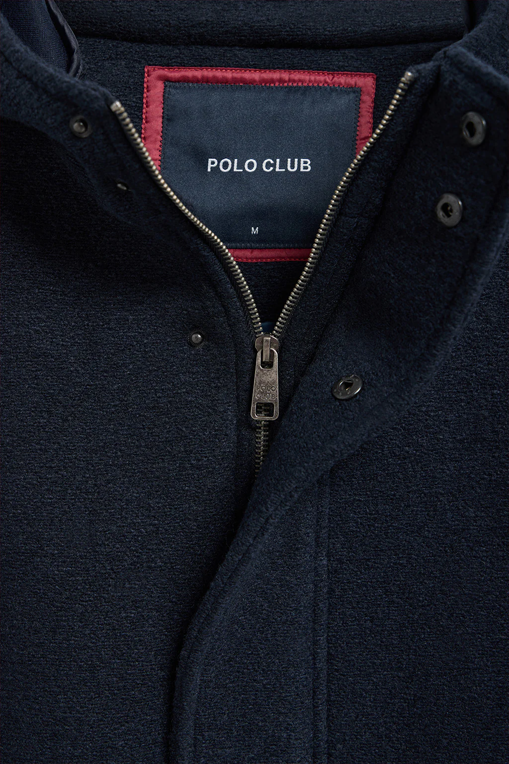 Navy-blue hooded parka Clay with Polo Club details - Image 8