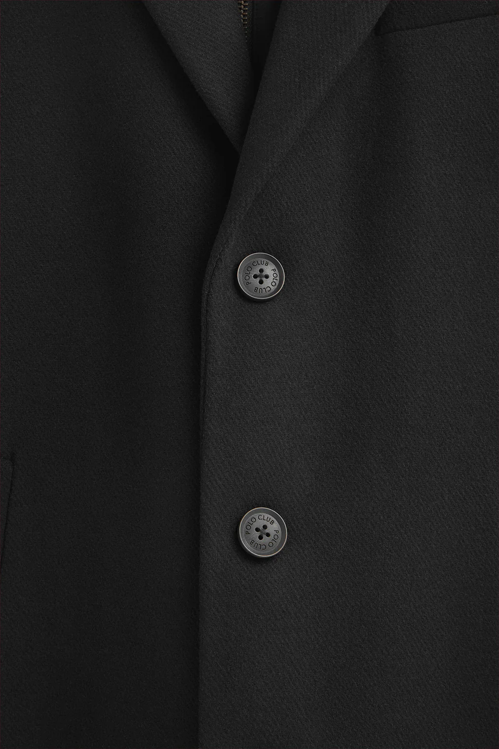 Black coat Clement with Polo Club logo - Image 11