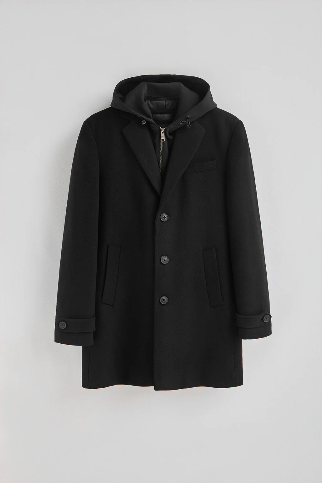 Black coat Clement with Polo Club logo - Image 6