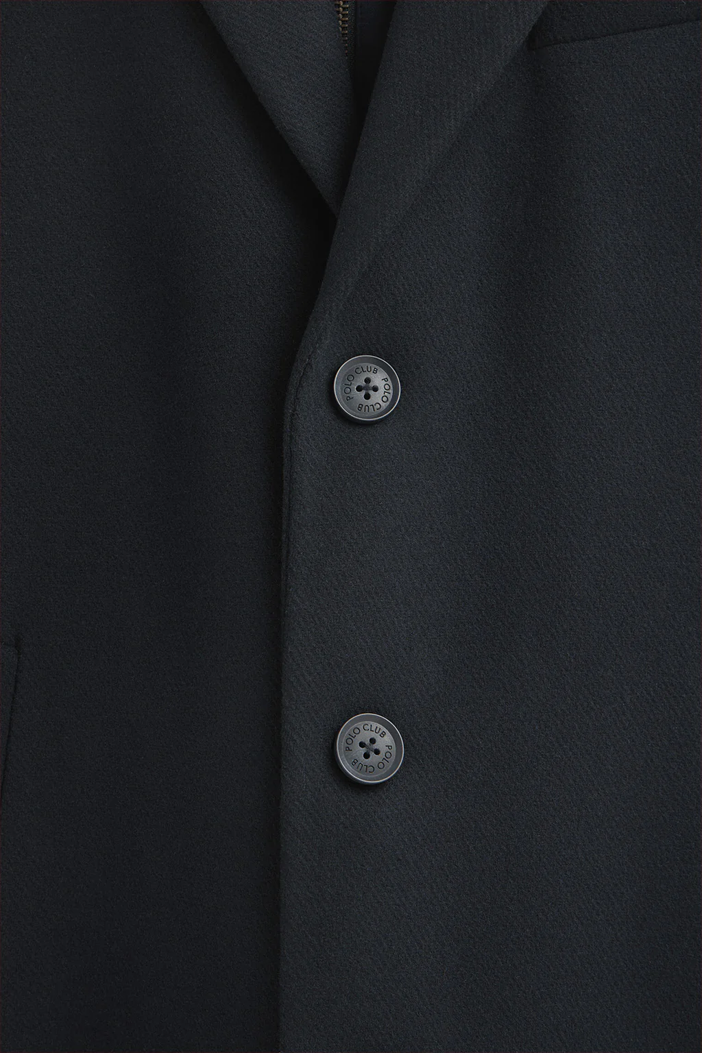 Navy-blue coat Clement with Polo Club logo - Image 11