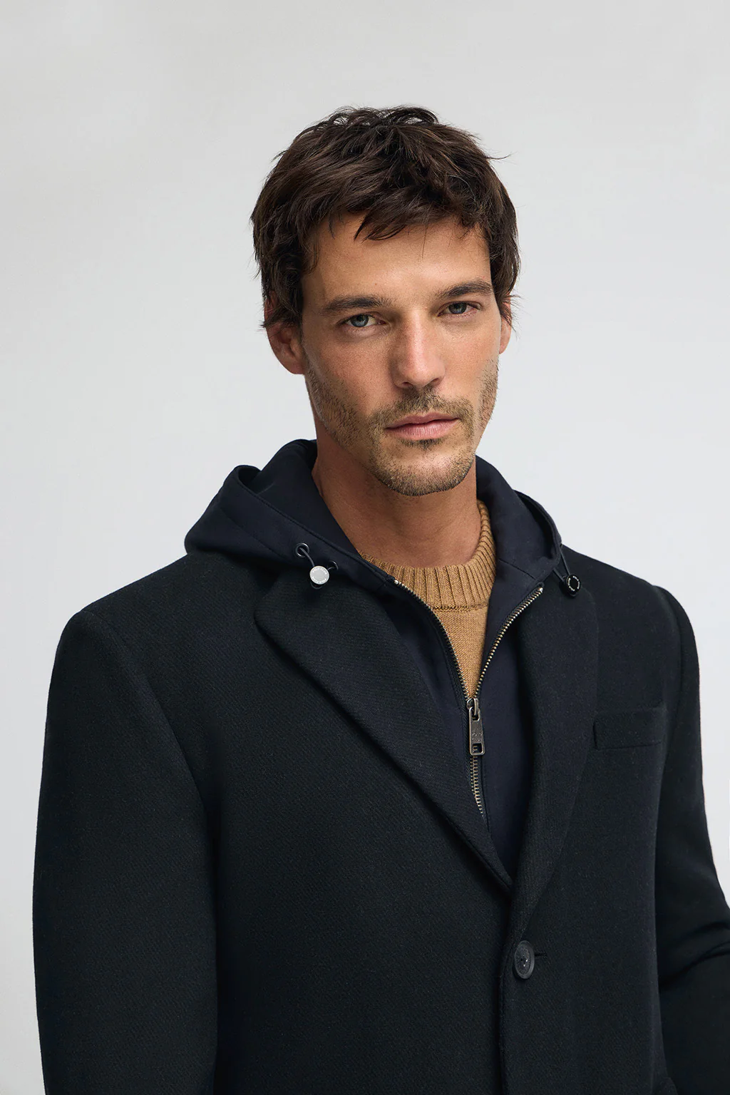 Navy-blue coat Clement with Polo Club logo - Image 3
