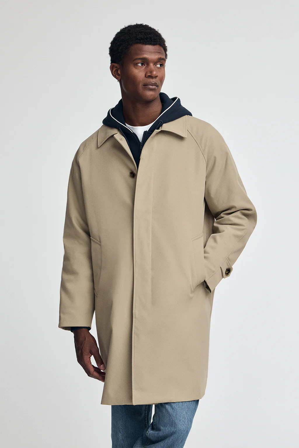 Stone-grey coat Clemson with Polo Club logo - Image 2