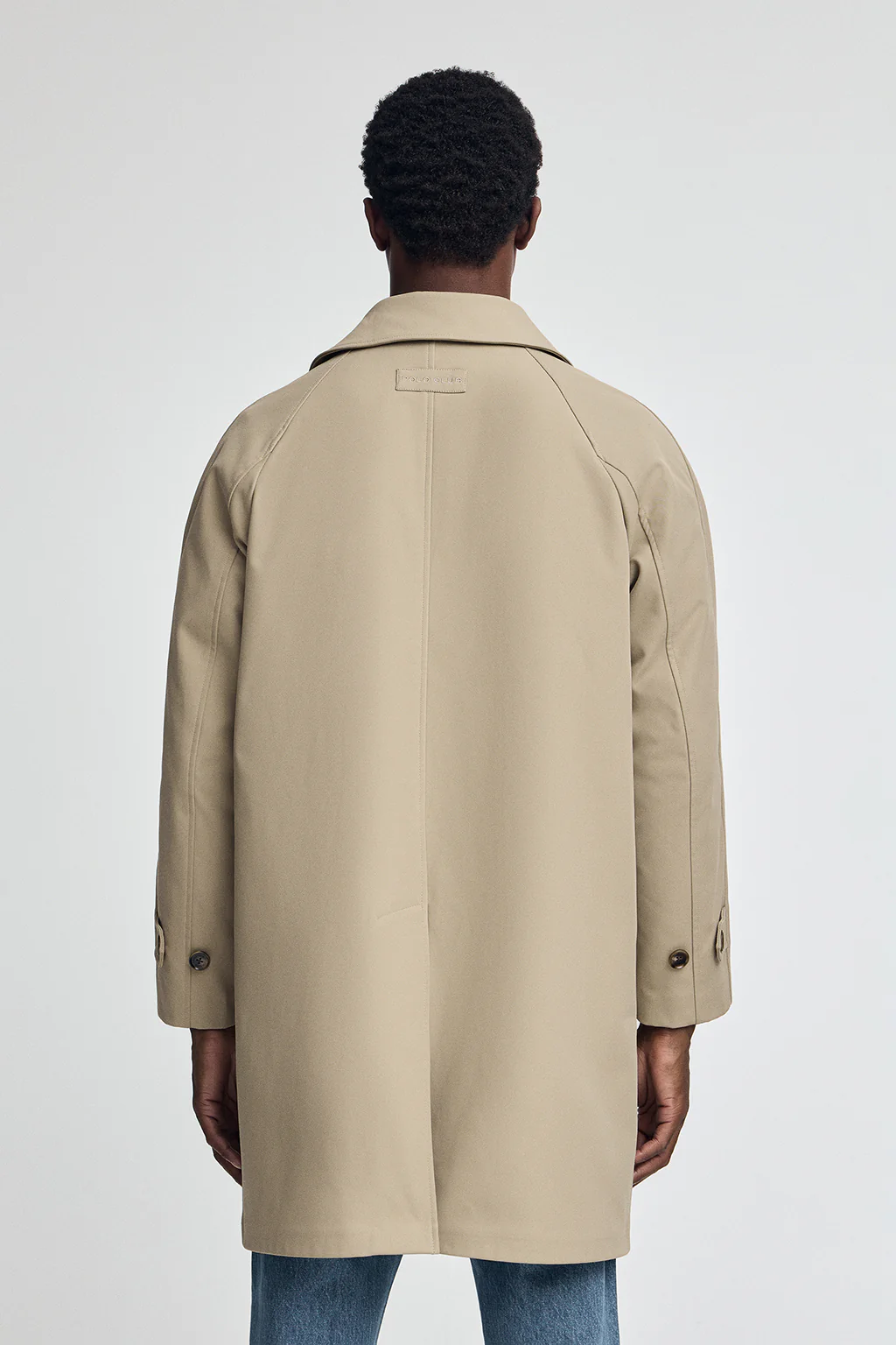 Stone-grey coat Clemson with Polo Club logo - Image 7