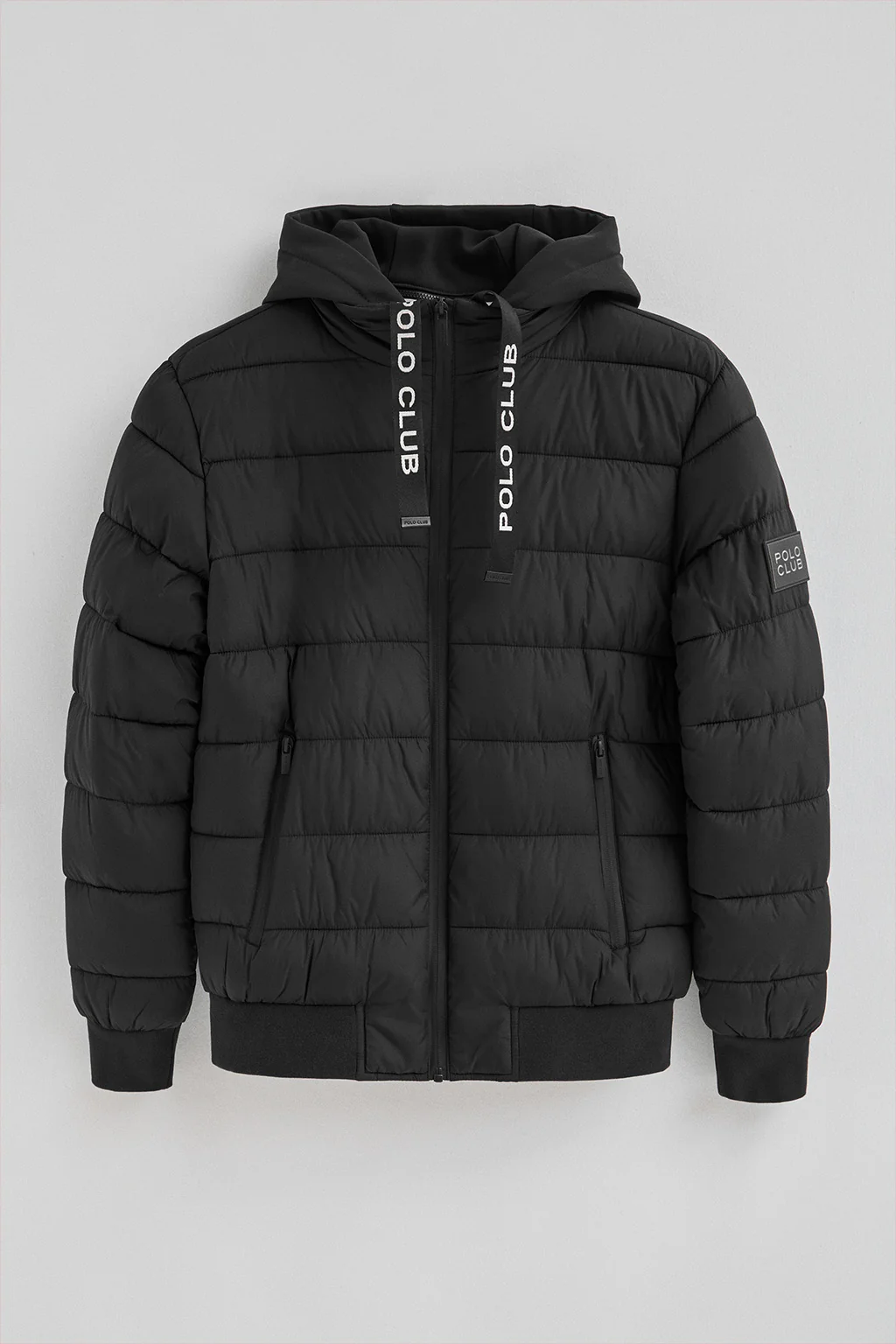 Black jacket Comet with Polo Club logo - Image 7