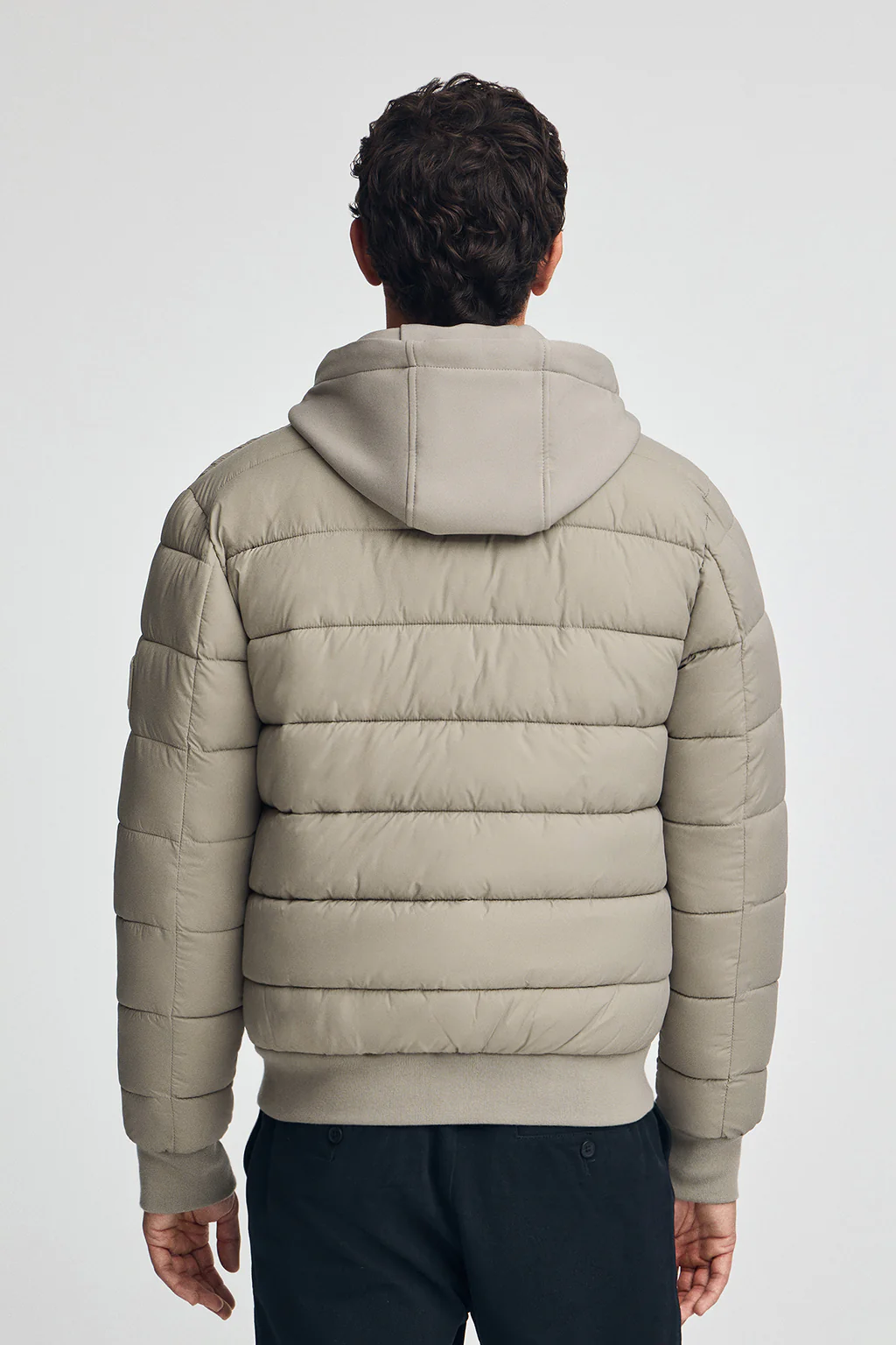 Stone-grey jacket Comet with Polo Club logo - Image 5