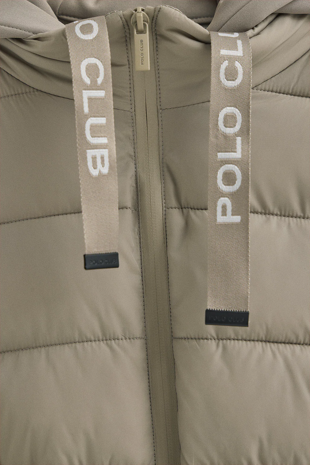 Stone-grey jacket Comet with Polo Club logo - Image 7