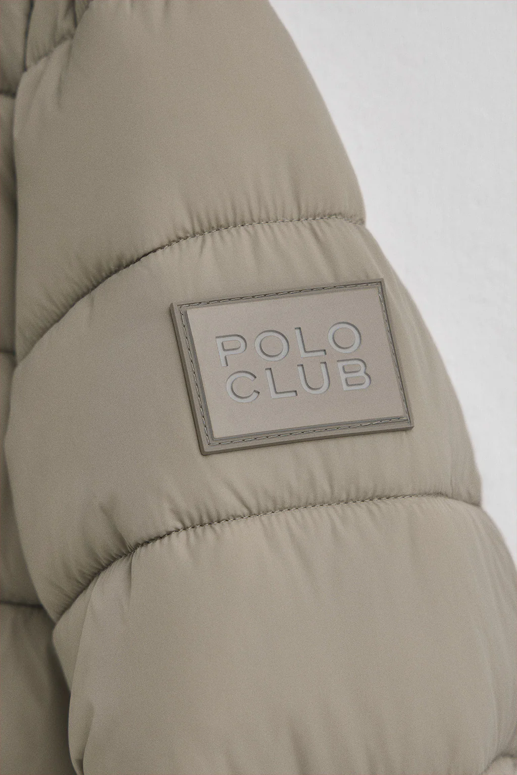 Stone-grey jacket Comet with Polo Club logo - Image 8
