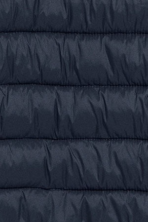 Navy-blue ultralight jacket Corey with detachable hood and PC embroidery - Image 12