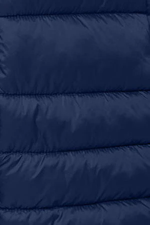 Navy-blue ultralight Corinne coat with hood and Polo Club logo - Image 13