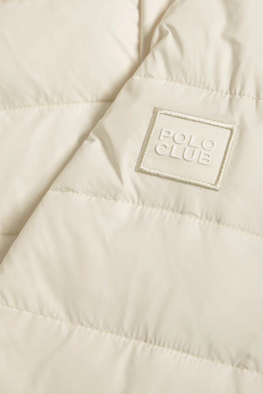 Beige ultralight Costa jacket with logo - Image 8
