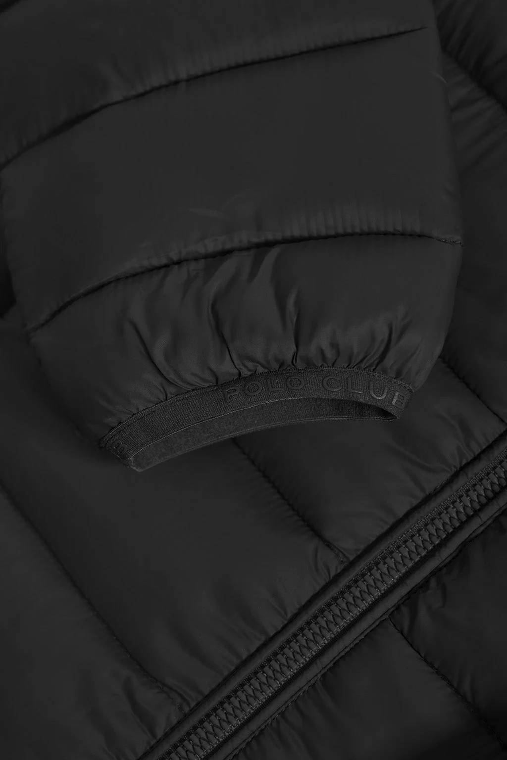 Black ultralight Costa jacket with logo - Image 8
