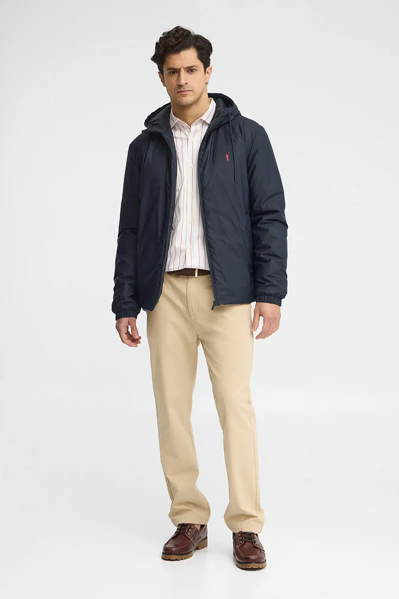 Navy-blue jacket Dorsey with Rigby Go logo - Image 3