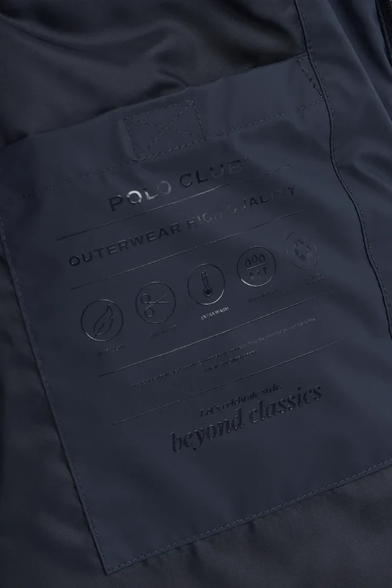 Navy-blue jacket Dorsey with Rigby Go logo - Image 7
