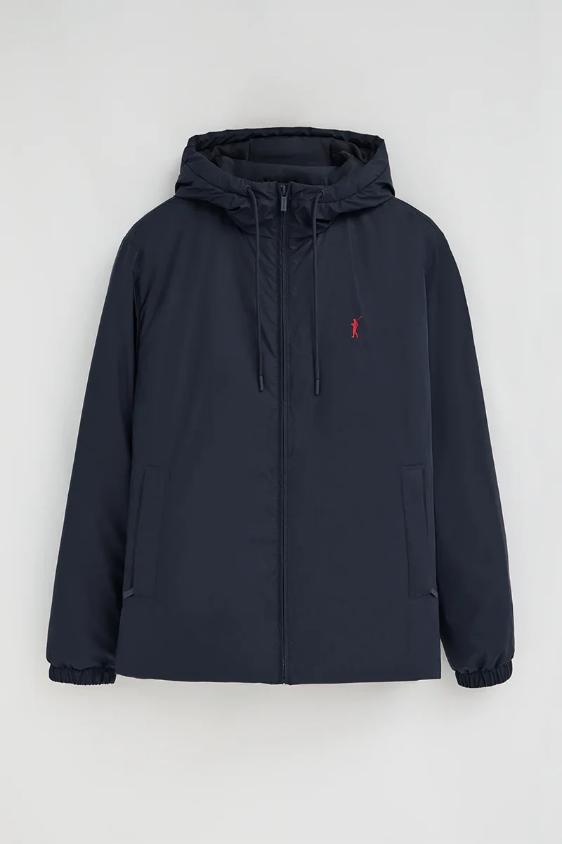 Navy-blue jacket Dorsey with Rigby Go logo - Image 9