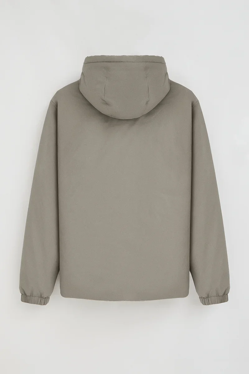 Stone-grey jacket Dorsey with Rigby Go logo - Image 9