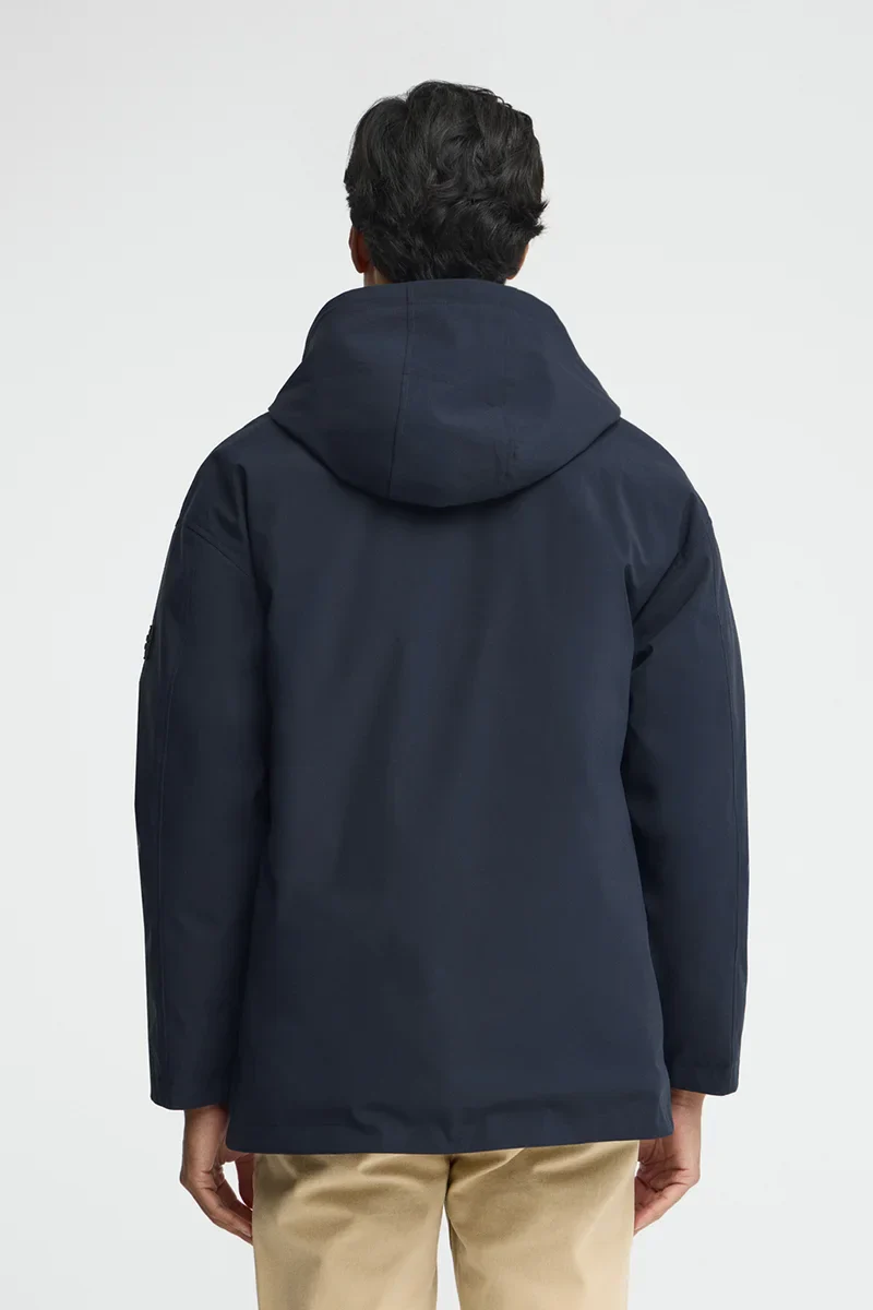 Navy-blue puffer jacket Ellington with Polo Club rubberised logo - Image 5