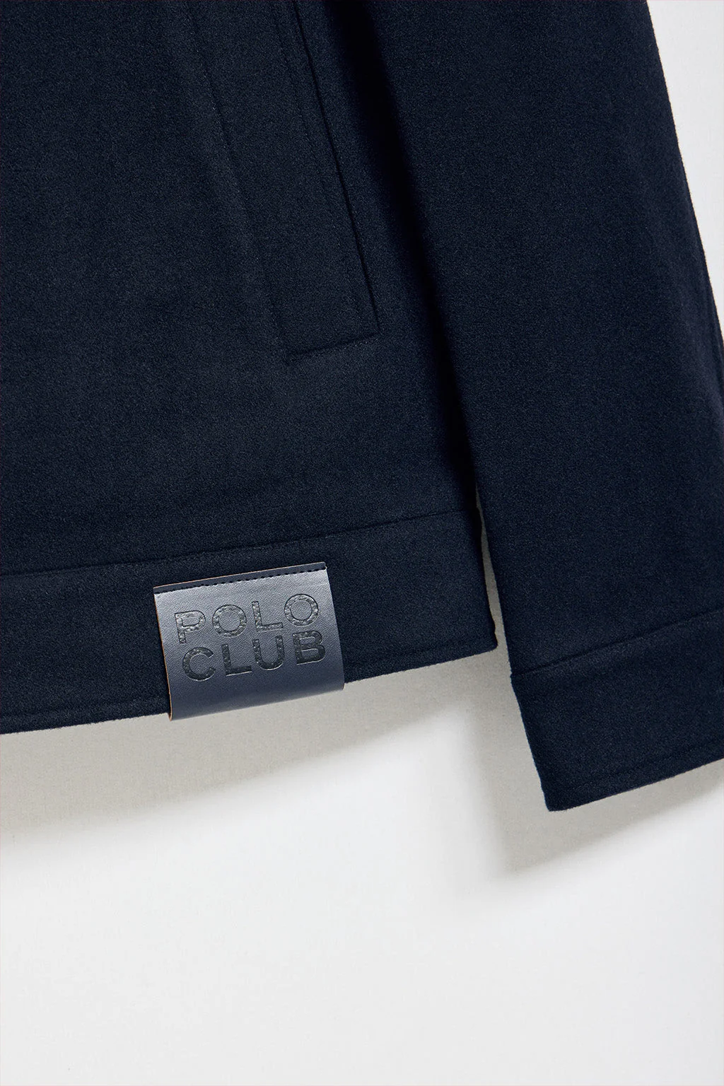Navy-blue bomber Exeter with Polo Club details - Image 9