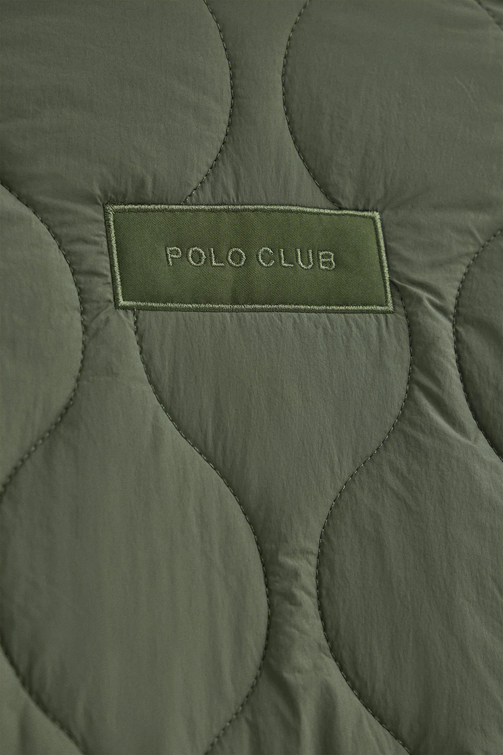 Forest-green jacket Gadea with Polo Club logo - Image 12