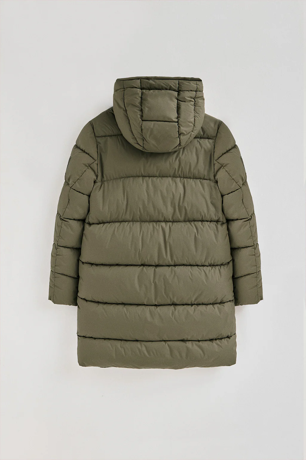 Army-green jacket Gaia Reversible with Polo Club logo - Image 9