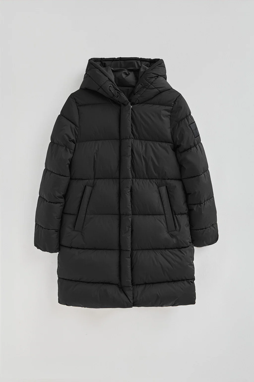 Black jacket Gaia Reversible with Polo Club logo - Image 10