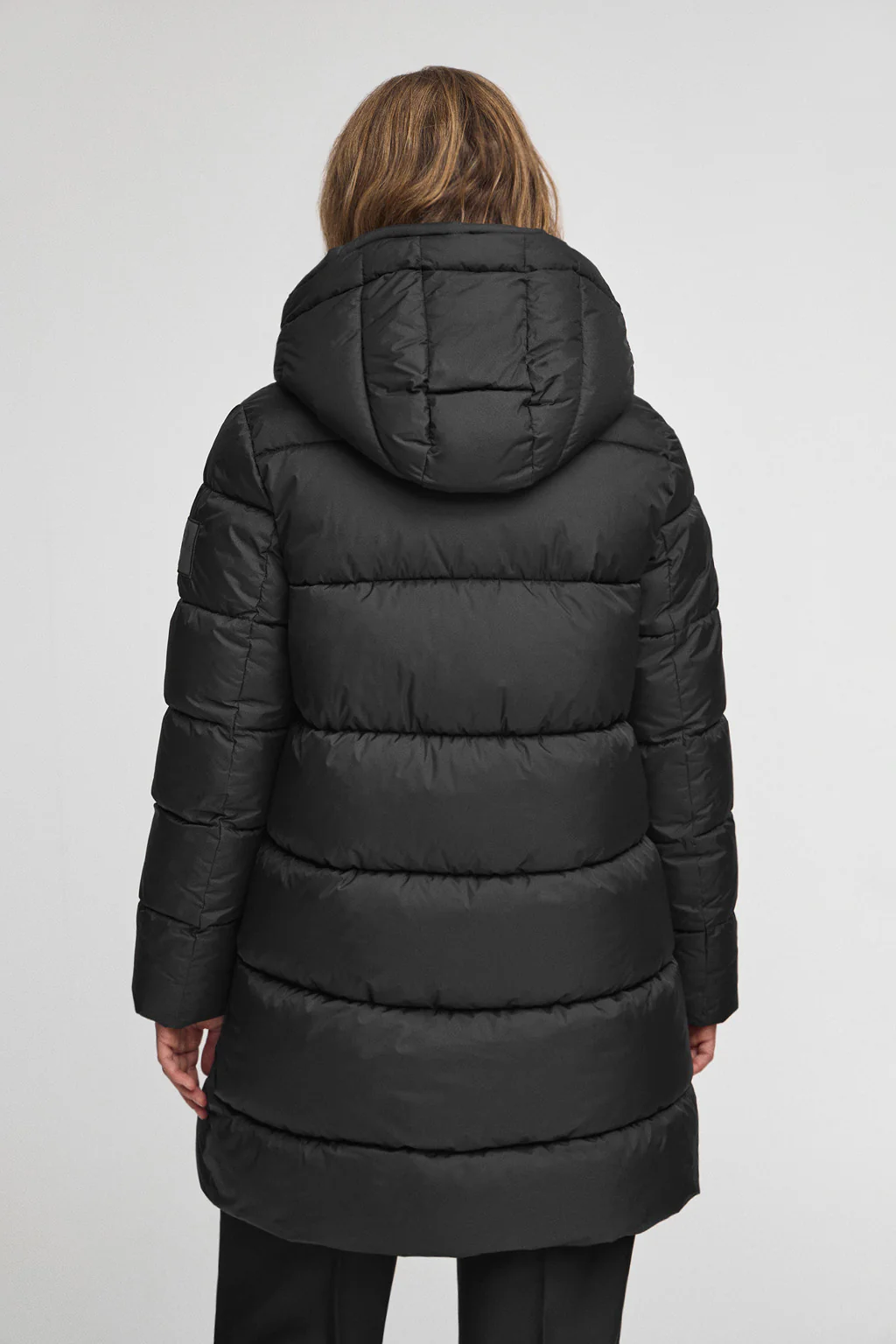 Black jacket Gaia Reversible with Polo Club logo - Image 6
