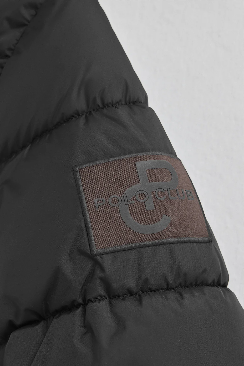 Black and brown jacket Gaia Reversible with Polo Club logo - Image 10