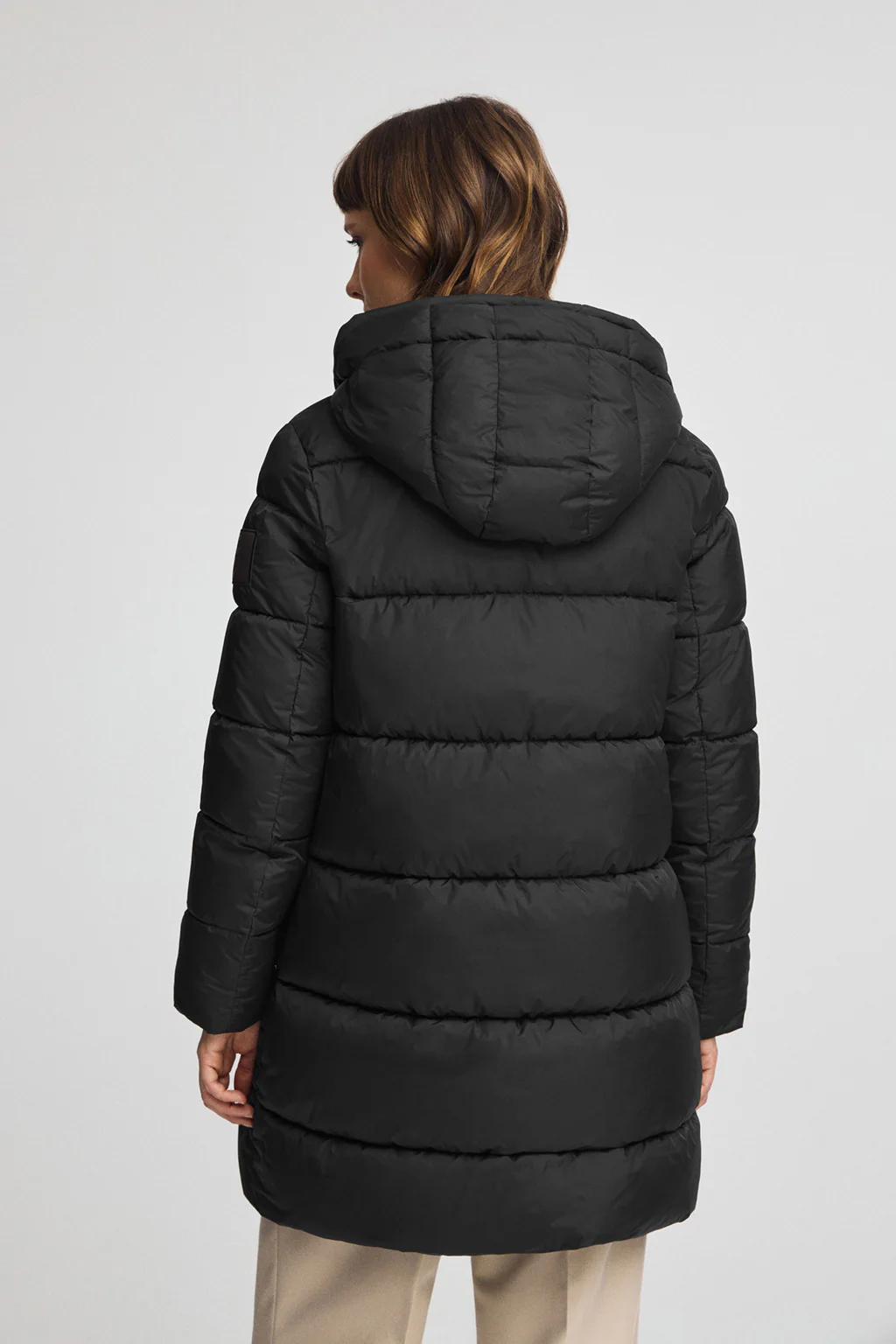 Black and brown jacket Gaia Reversible with Polo Club logo - Image 8