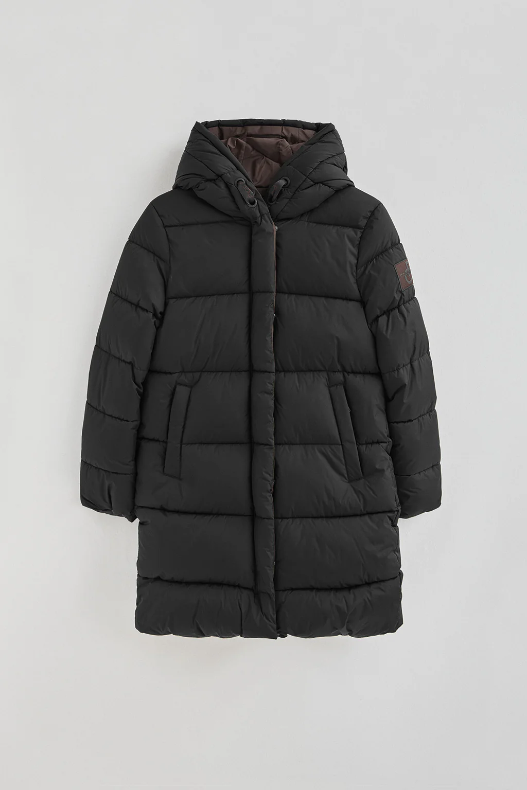 Black and brown jacket Gaia Reversible with Polo Club logo - Image 9