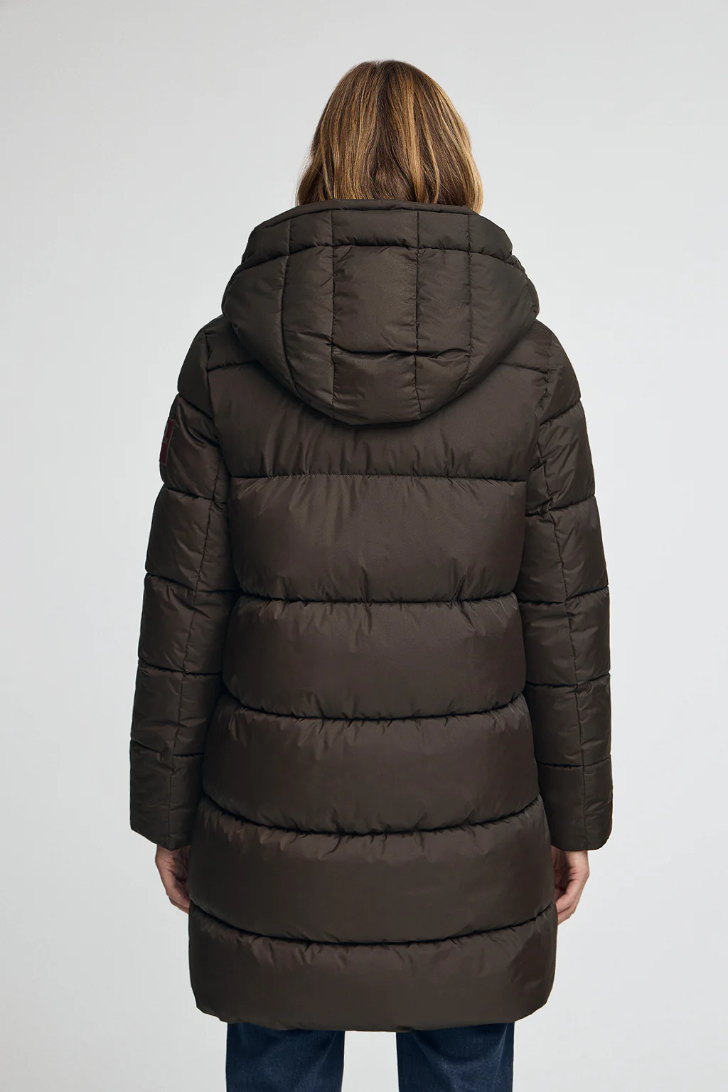 Chocolate jacket Gaia Reversible with Polo Club logo - Image 6