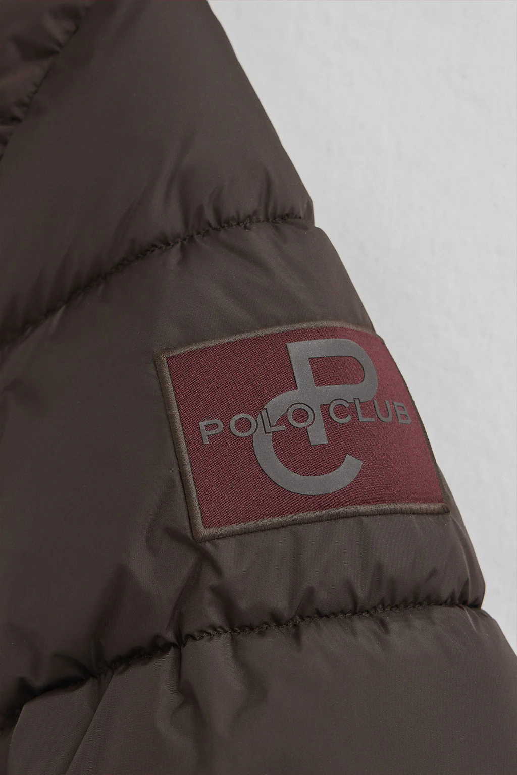 Chocolate jacket Gaia Reversible with Polo Club logo - Image 8