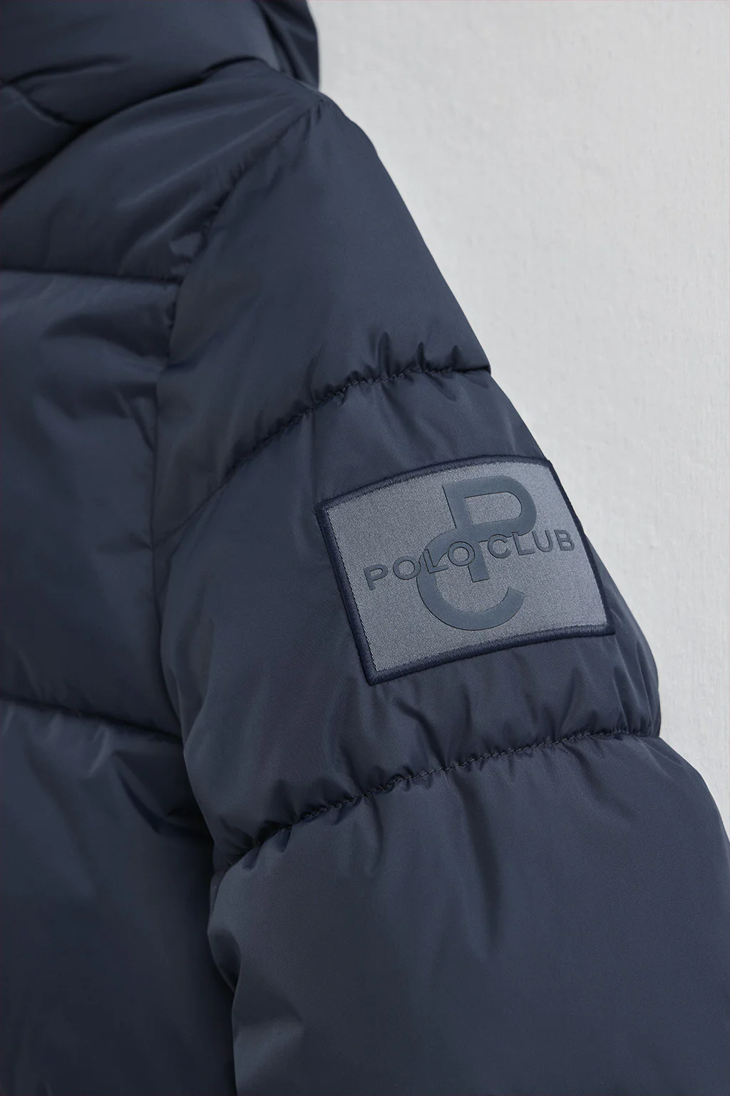 Navy-blue jacket Gaia Reversible with Polo Club logo - Image 8