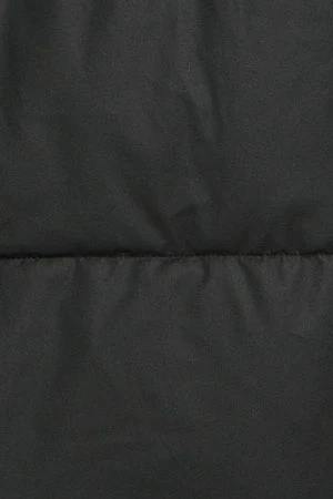 Black puffer jacket Glacier with fixed hood and Polo Club details - Image 13