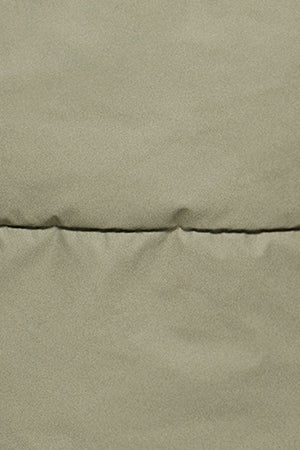 Green puffer jacket Glacier with fixed hood and Polo Club details - Image 10