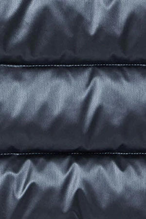 Blue glitter-effect coat Golden with detachable hood and Polo Club details - Image 8