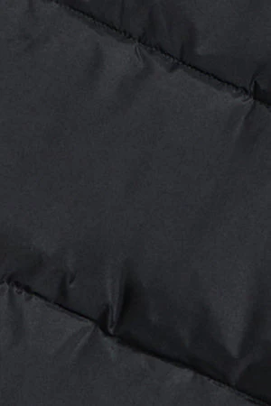 Black reversible coat Gracia with fixed hood and Polo Club details - Image 12
