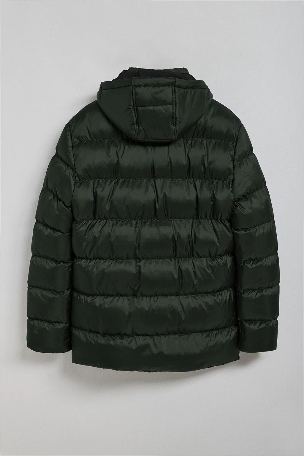 Green coat Greenwich with pockets, fixed hood and Polo Club details - Image 10