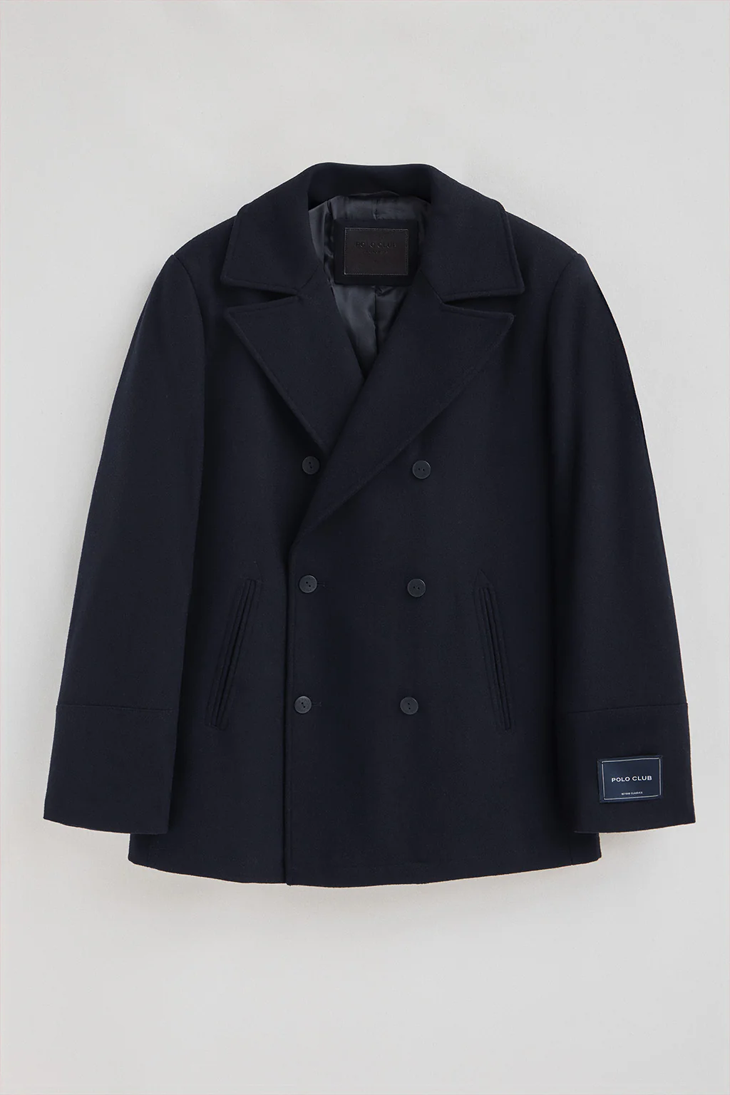 Navy-blue coat Hanken with Polo Club logo - Image 11